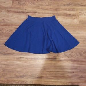 Blue skirt
